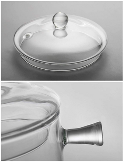 Olla de Vidrio con Tapa 1.5 L